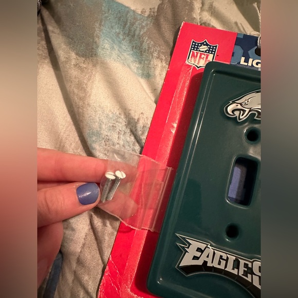 🦅 Philadelphia Eagles Light Switch Cover - Picture 7 of 7